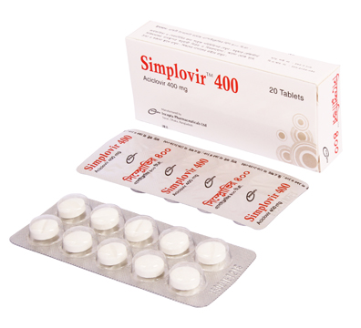 Picture of Simplovir 400 Tablet